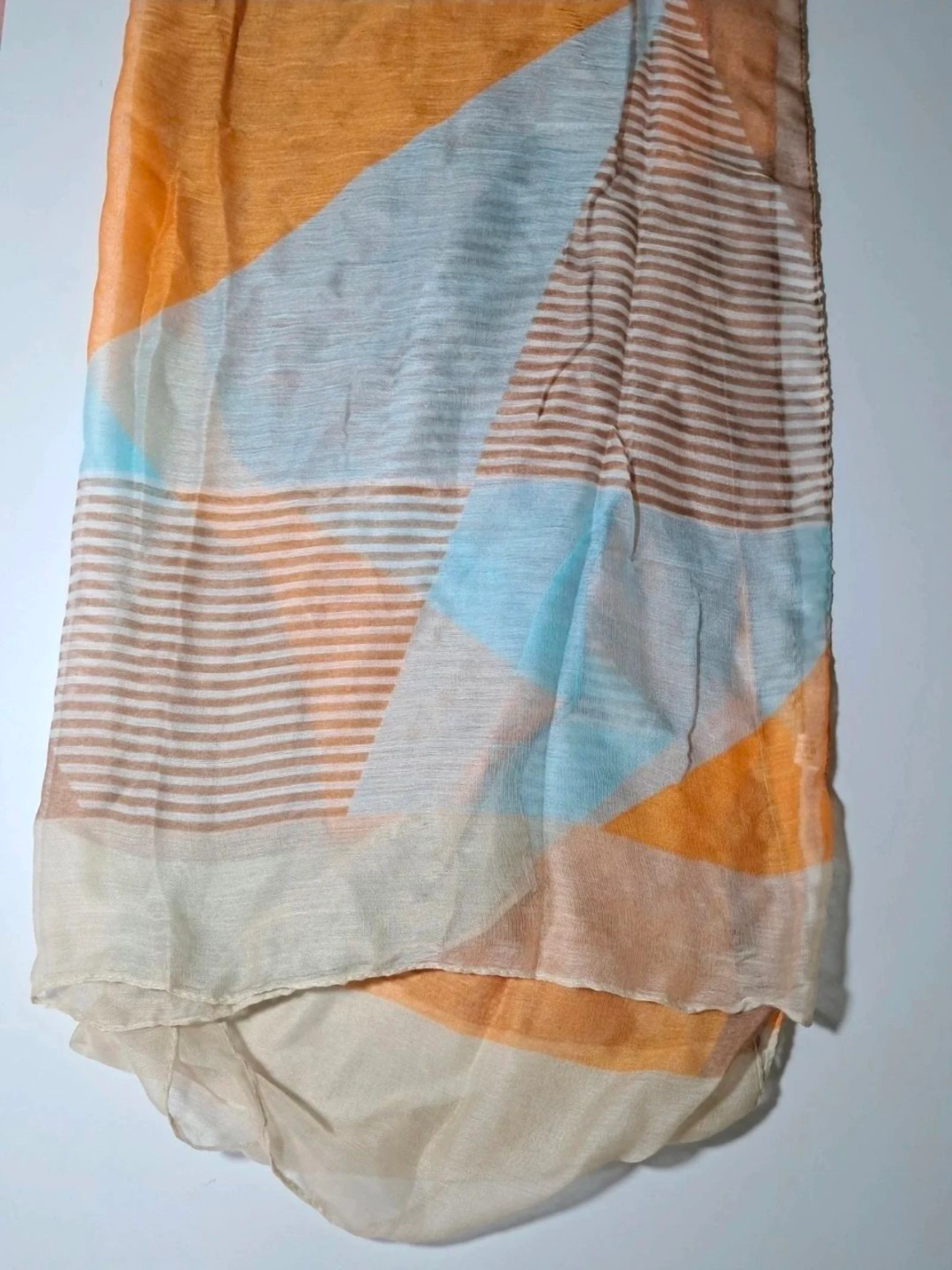 🧣 Lichte sjaal in warme tinten 🧣 – photo 6
